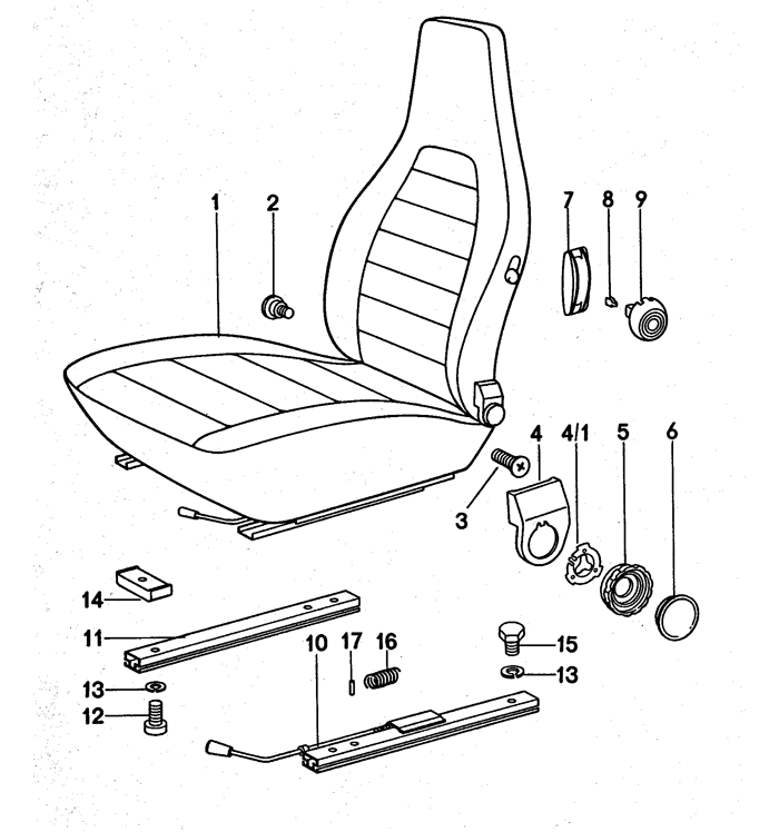 Porsche 911 Turbo (930) Parts